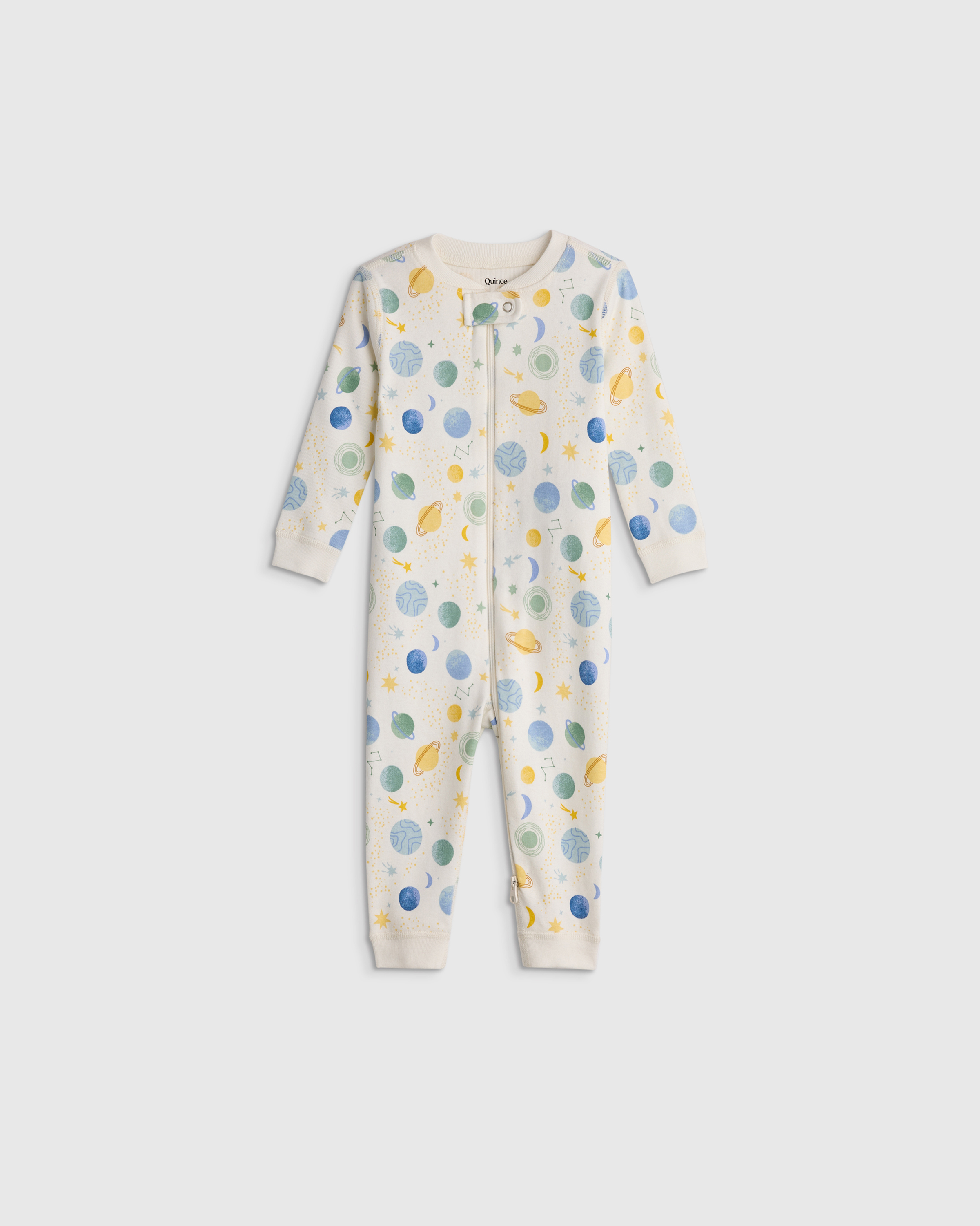 100% Organic Cotton One Piece Pajama - Baby - thumbnail 5