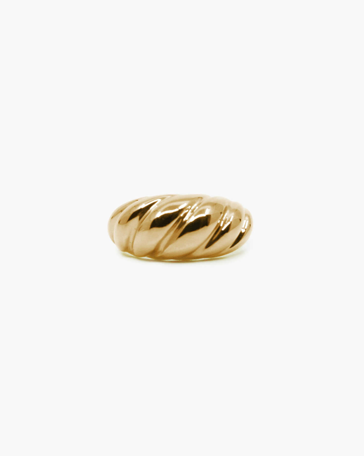 Croissant Ring - Gold Vermeil