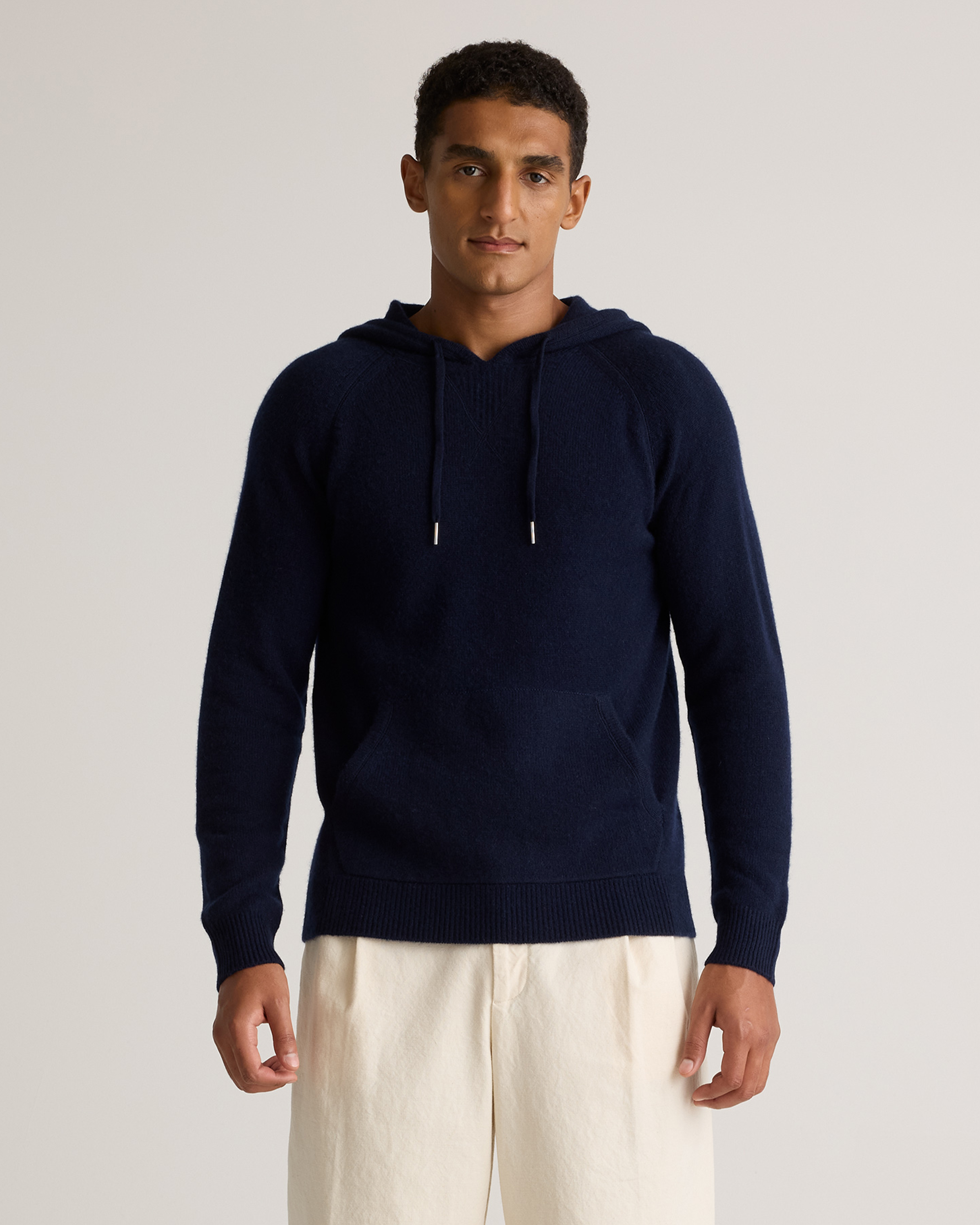 Mongolian Cashmere Pullover Hoodie