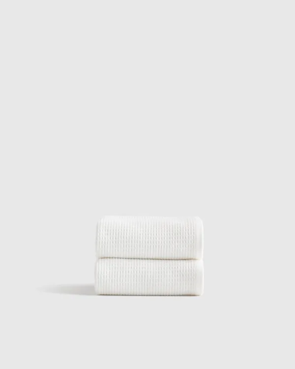 Turkish Waffle Terry Hand Towel (Set of 2)