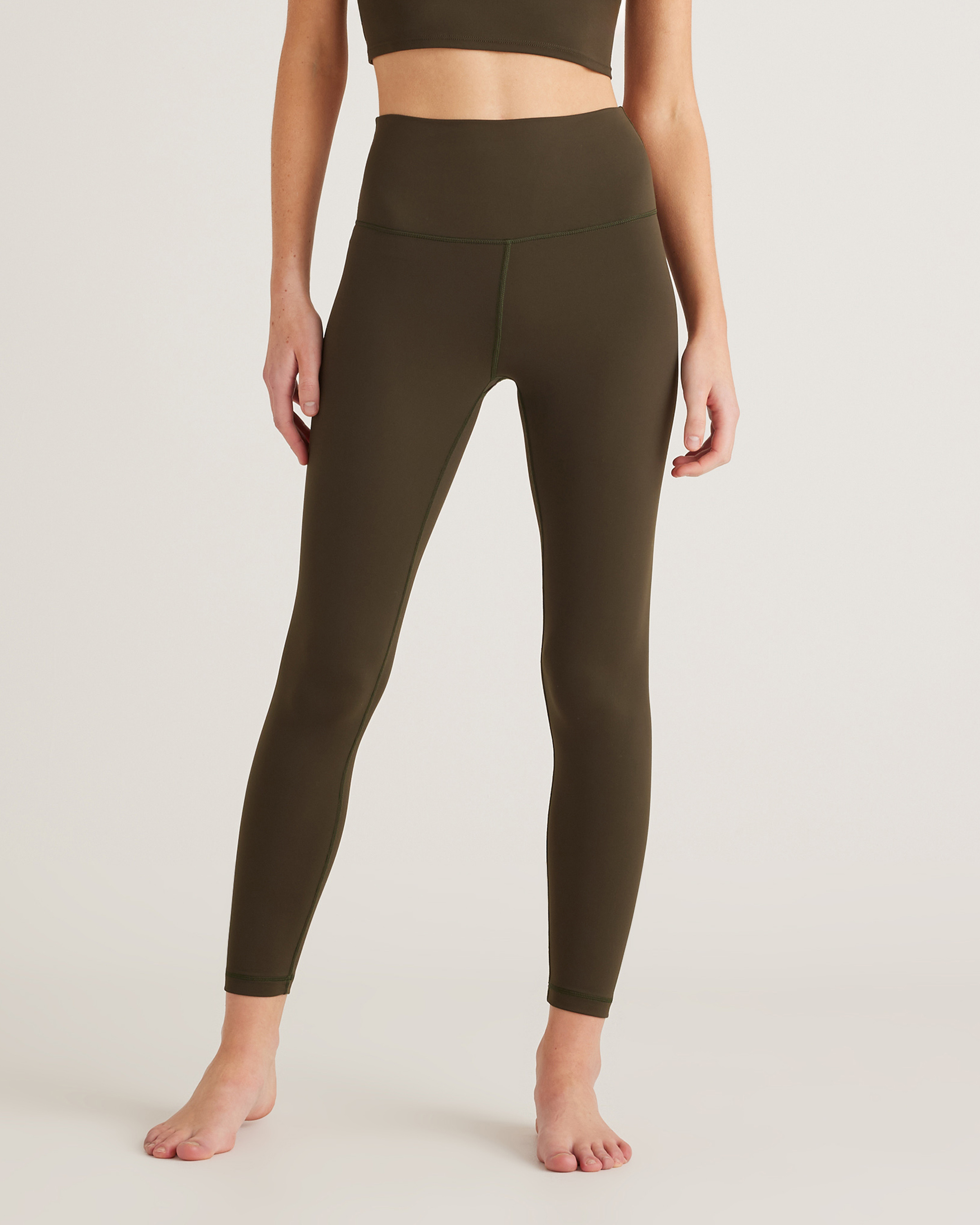 Shop Quince Women's Ultra-form High-rise Legging In Smokey Olive