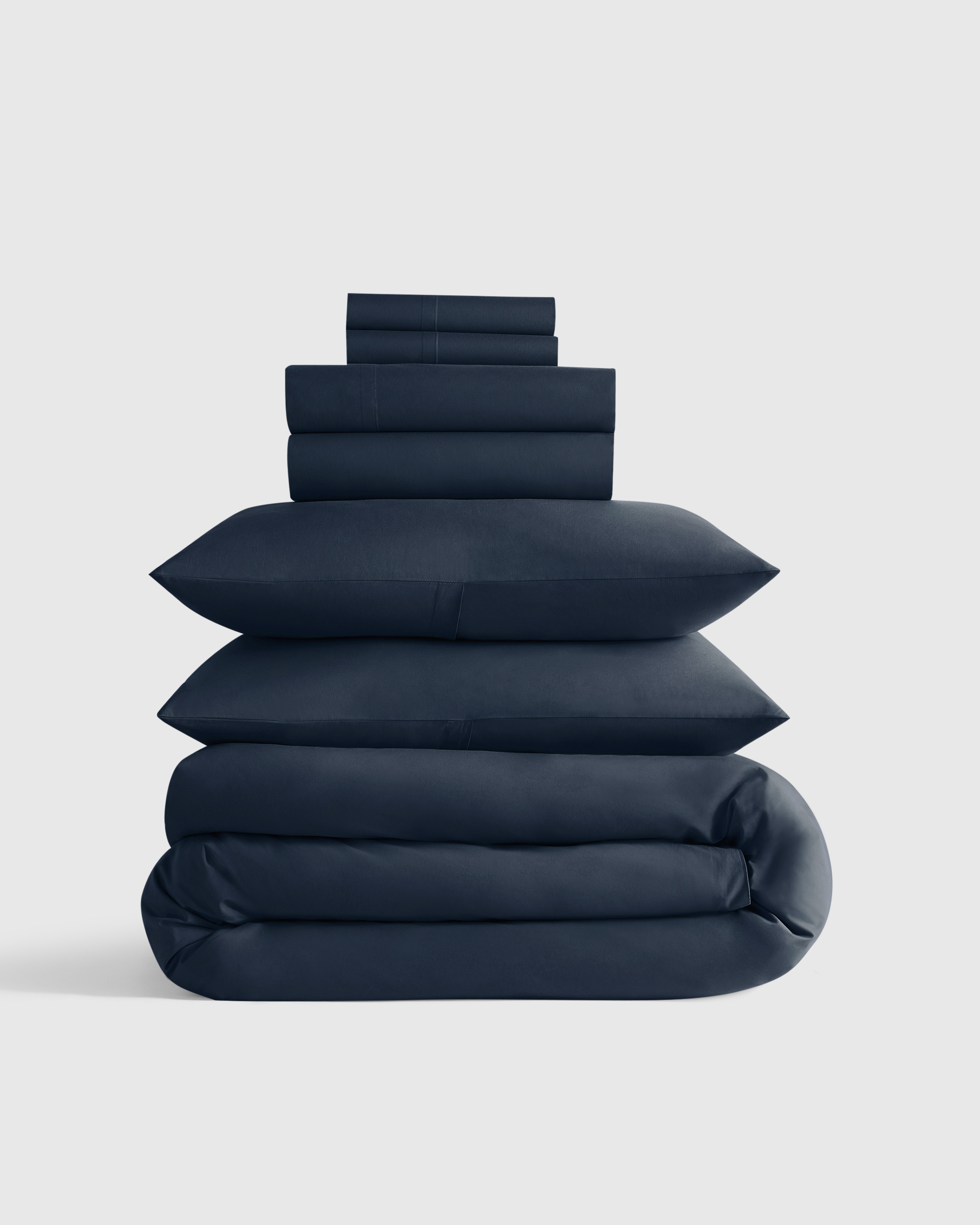 Organic Crisp Percale Deluxe Bedding Bundle