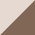 Cream with Brown Lens