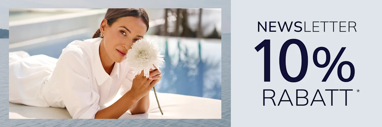 Werbeanzeige für Newsletter-Anmeldung mit 10 % Rabatt-Angebot. Werbeanzeige für Newsletter-Anmeldung mit 10 % Rabatt-Angebot.
