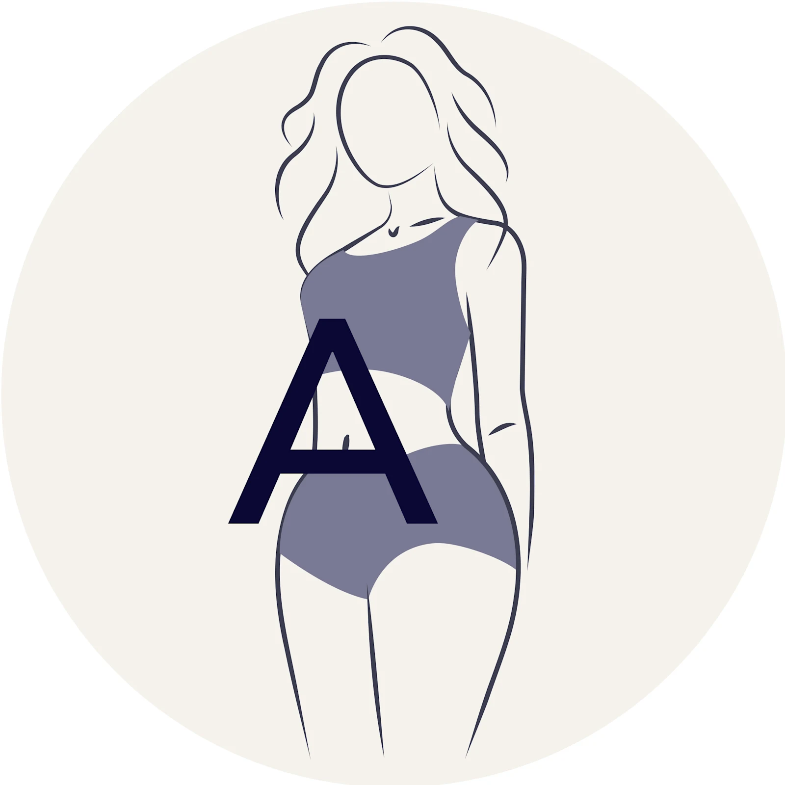 Die Grafik zeigt einen Frauenkörper mit dem Figurtyp in A-Form. Die Grafik zeigt einen Frauenkörper mit dem Figurtyp in A-Form.