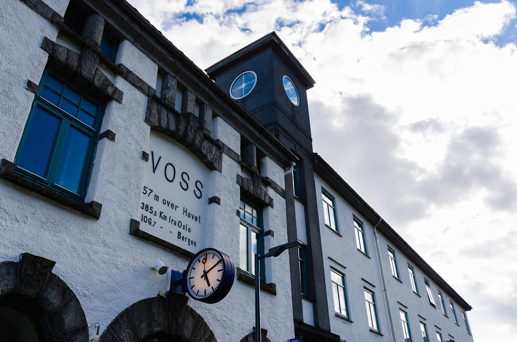 Togstasjonen i Voss -\nFoto: Getty Images