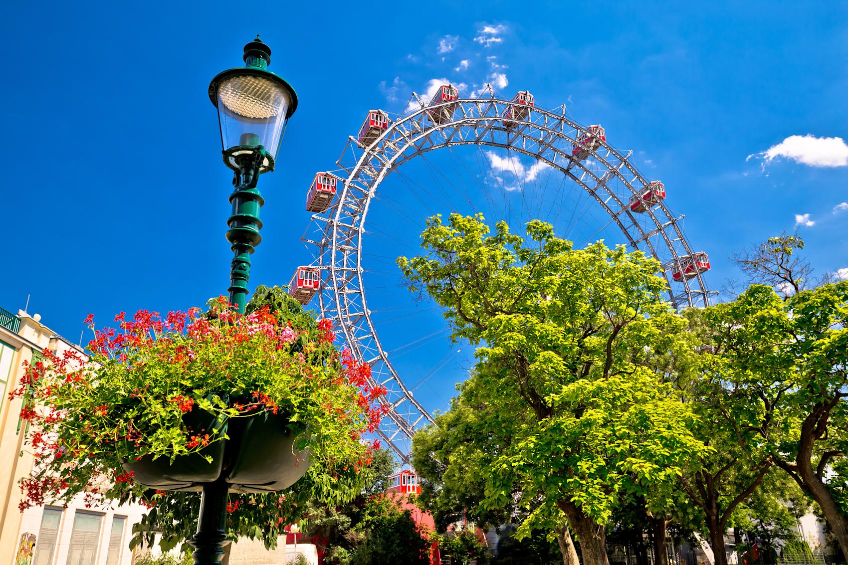Riesenrad pariserhjul i Wien