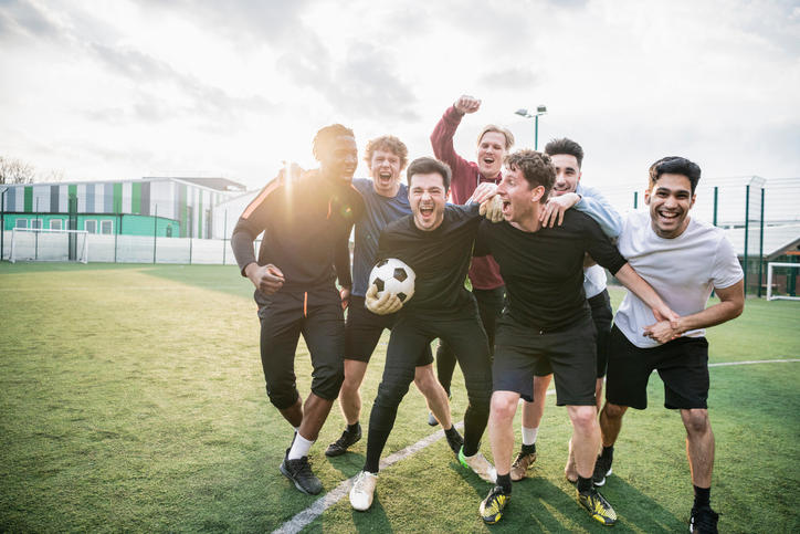 Ekte fotballglede i London -\nFoto: Getty Images