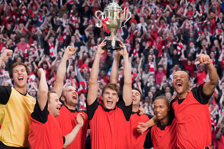 Fotballglede i London - \nFoto: Getty Images