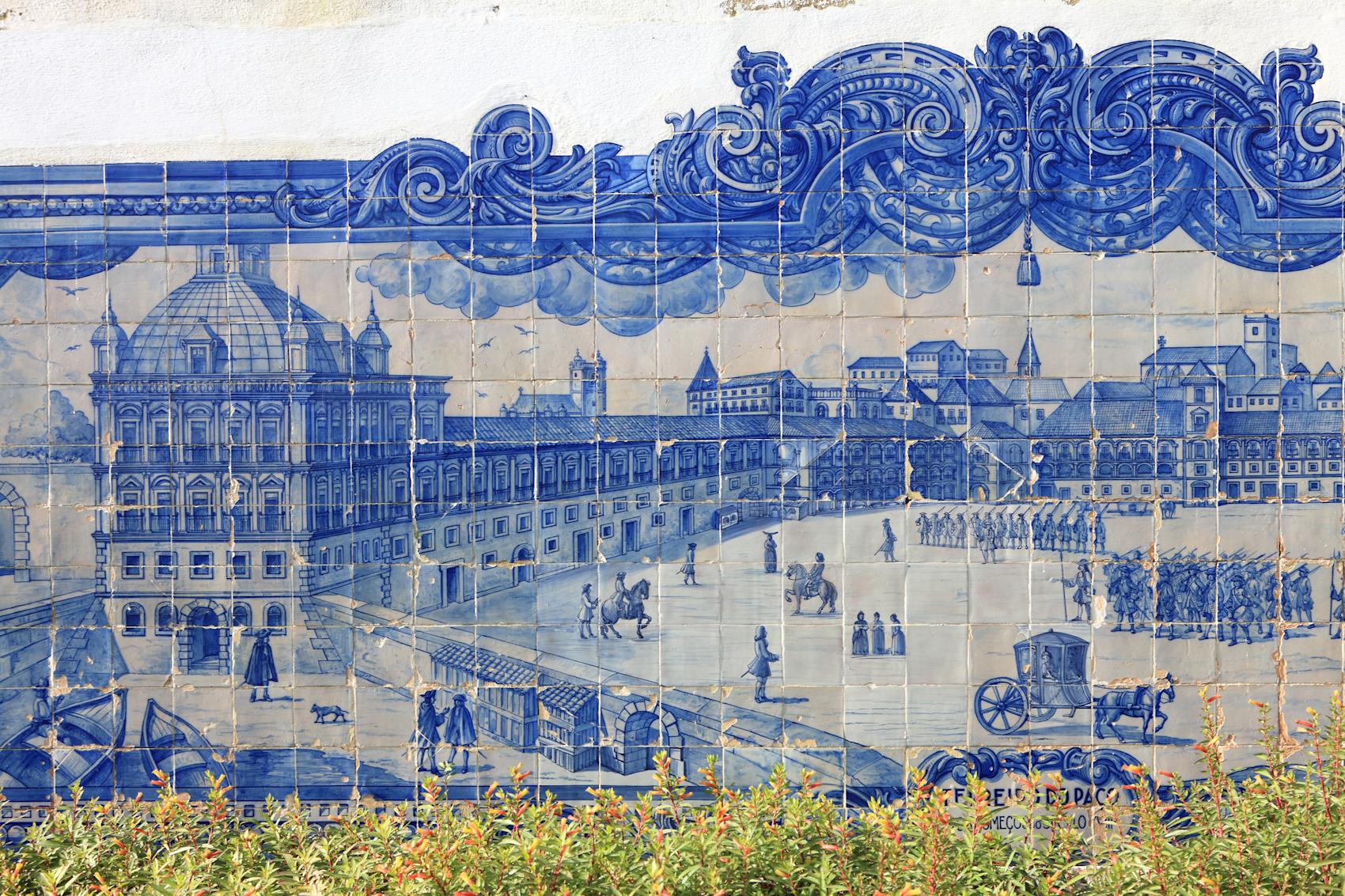 Bydelen Alfama i keramikk, Lisboa -\nFoto: Getty Images