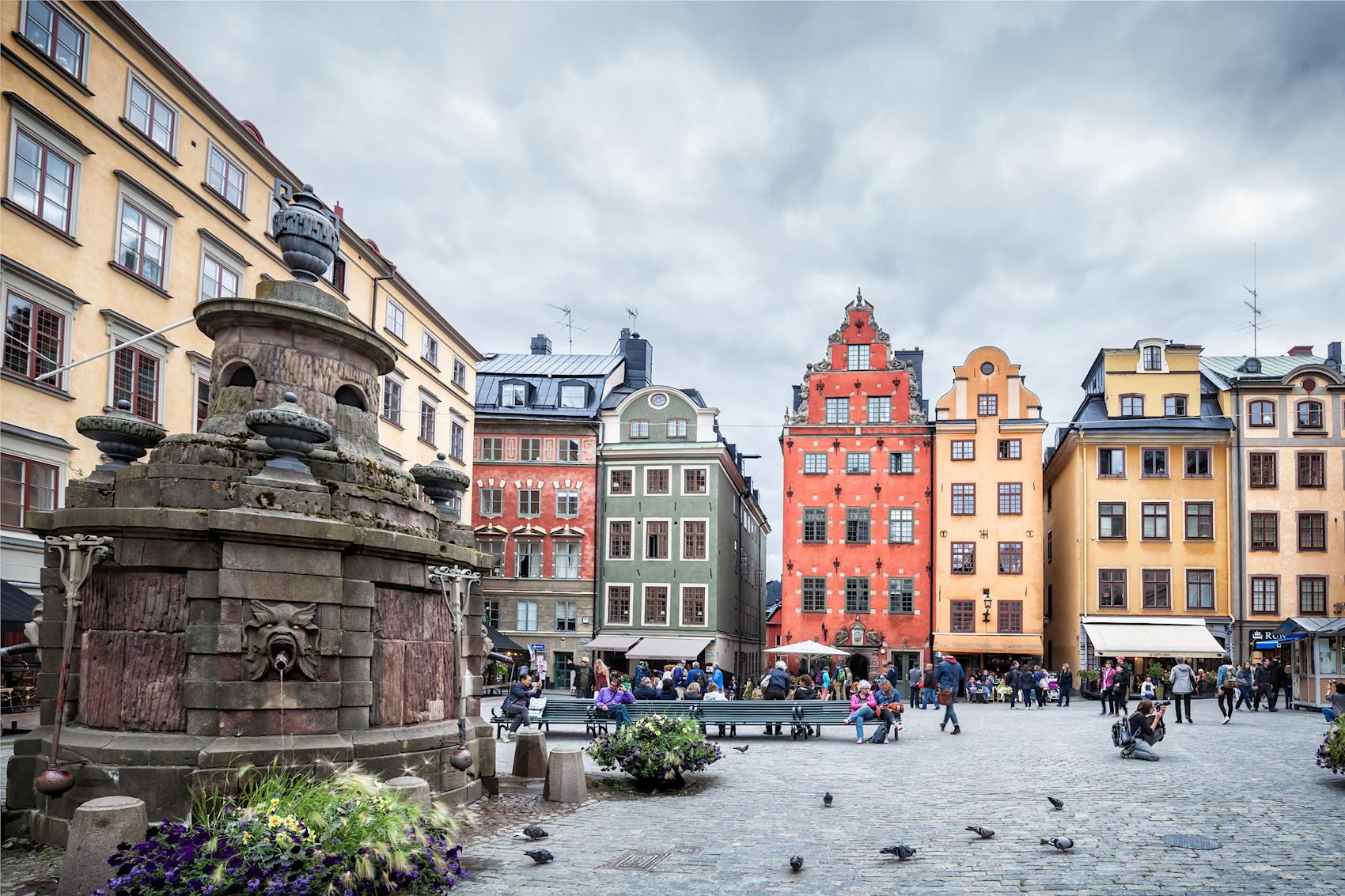 Stortorget i Gamla Stan, Stockholm - \nFoto: Getty Images