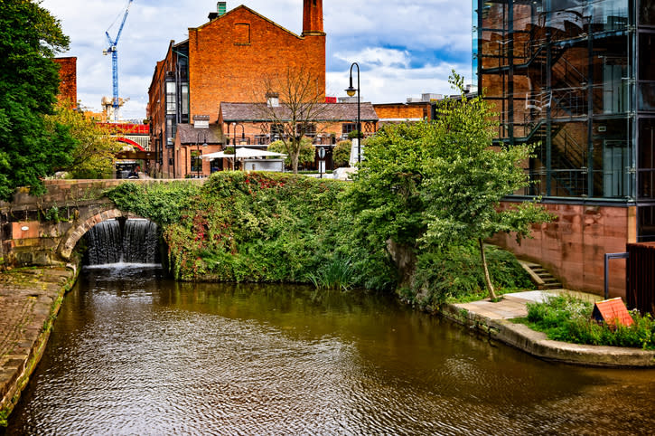 Castlefield canal i Manchester -\nFoto: Getty Images