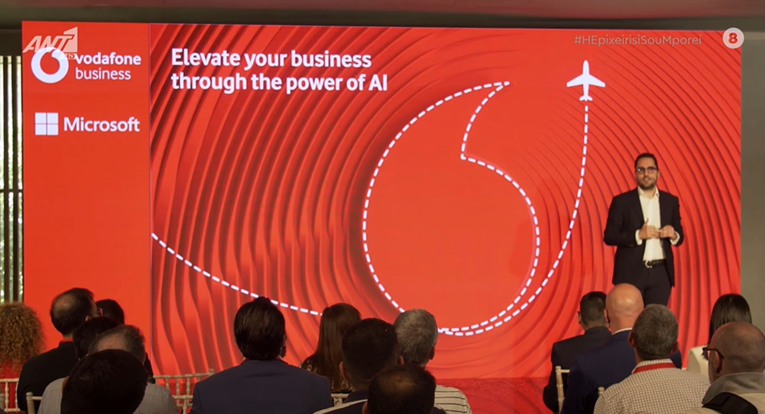 GR - Microsoft 365 Copilot: Η νέα εποχή της παραγωγικότητας και της ασφάλειας από το Vodafone Business Image