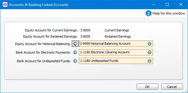 Accounts & Banking Linked Accounts