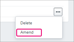 Amending tax returns