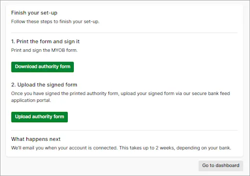 Asb Application Form Connecting an ASB account to MYOB