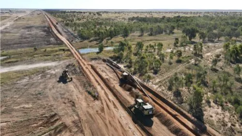 Bird-eye-view-of-heavy-machinery-and-earthworks.