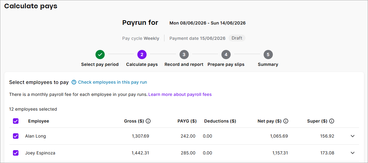 Processing your payroll