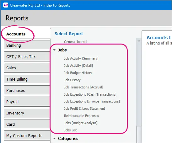 Jobs reports