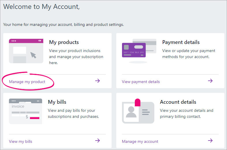 MYOB Subscription, Invoices And Payment Details