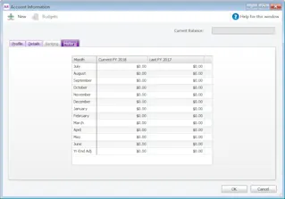 Accounts Query List Example Customise your accounts list