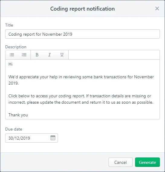 Code Report Line Generate coding reports