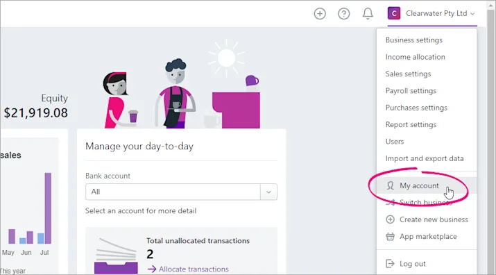 Myob Add User MYOB subscription, invoices and payment details