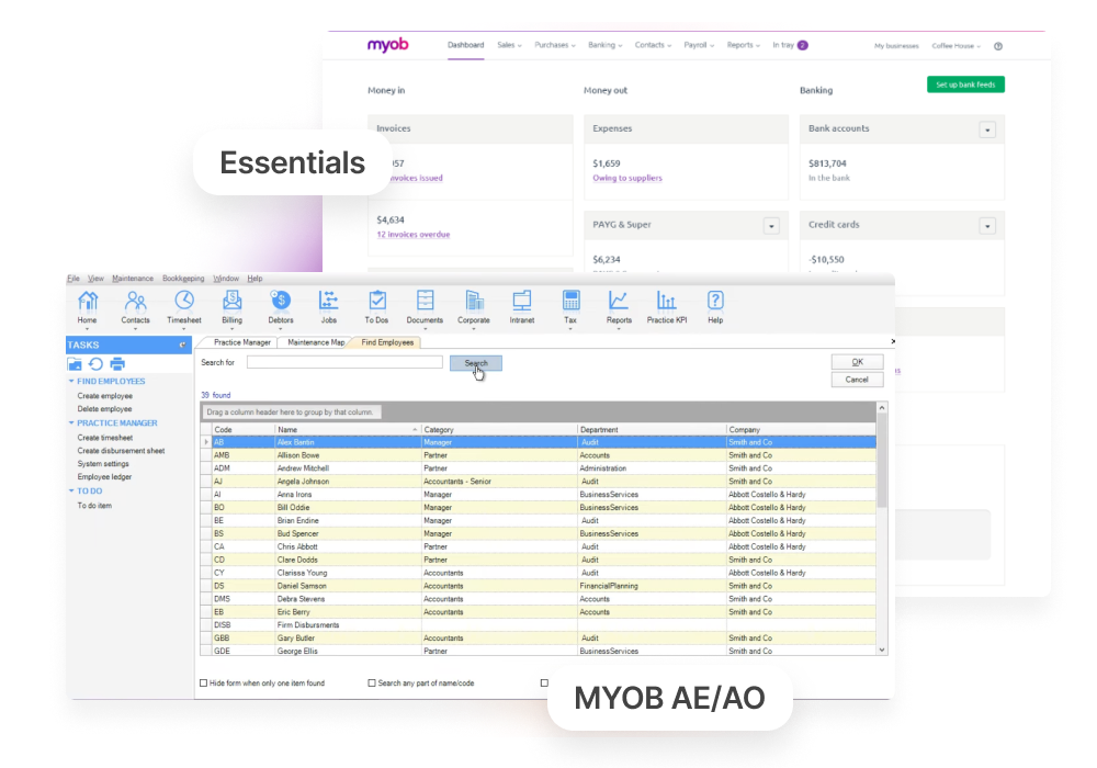 Support For Other MYOB Software MYOB Support   Other 