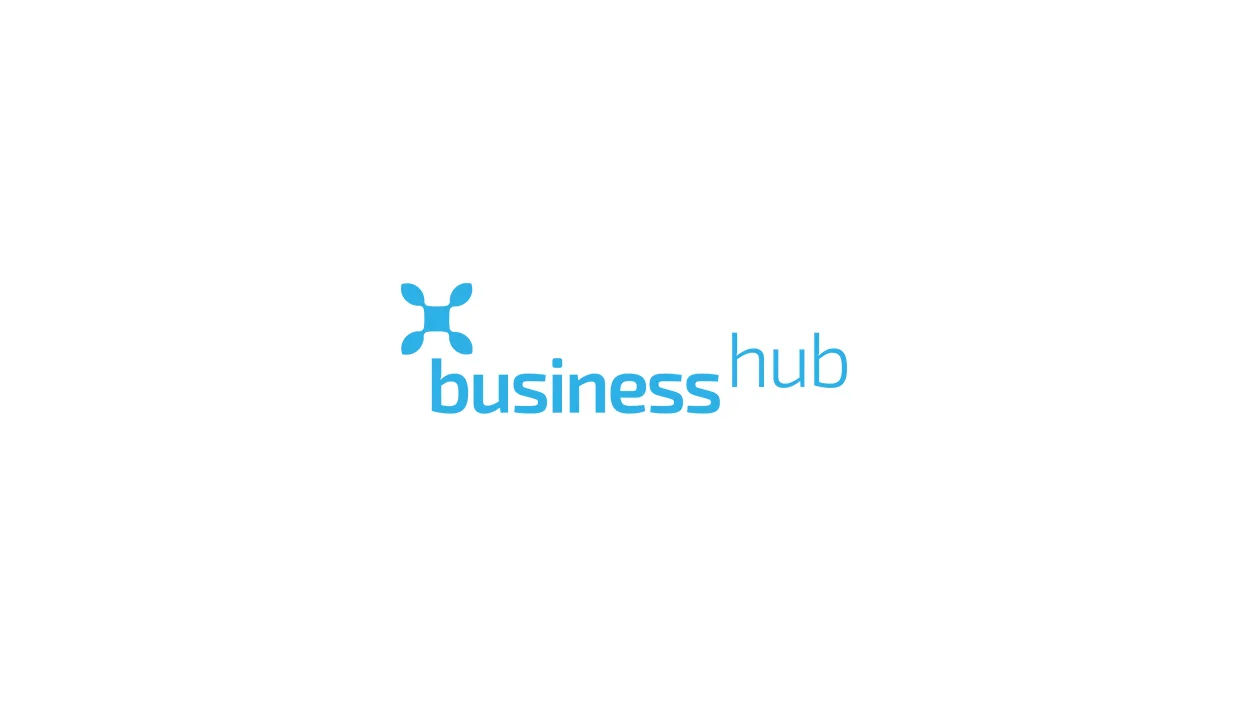 Corporate logo for BusinessHub