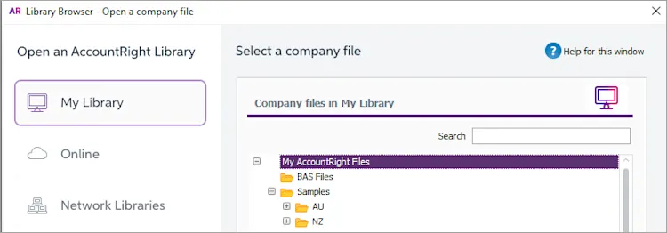 Try AccountRight before you upgrade your file