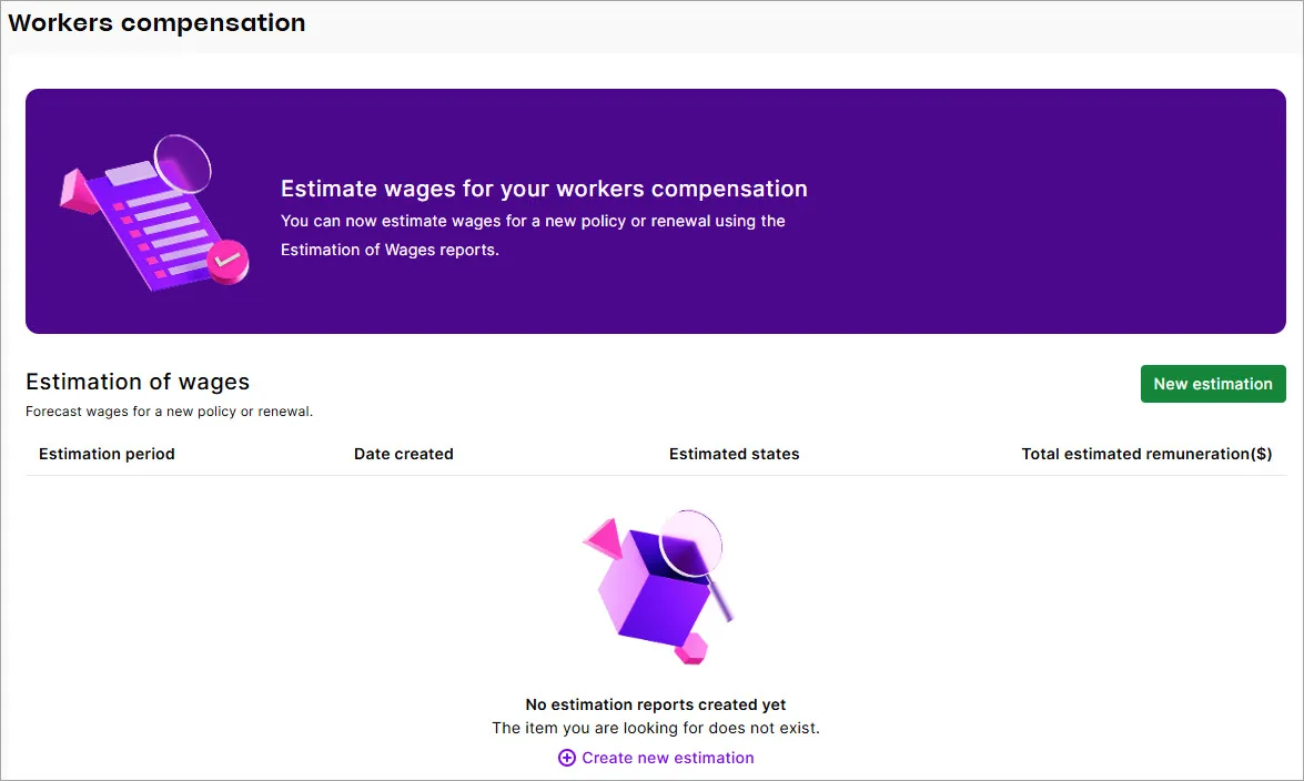 New workers compensation report