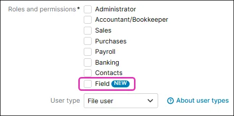 New Field Role