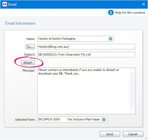 Sending emails