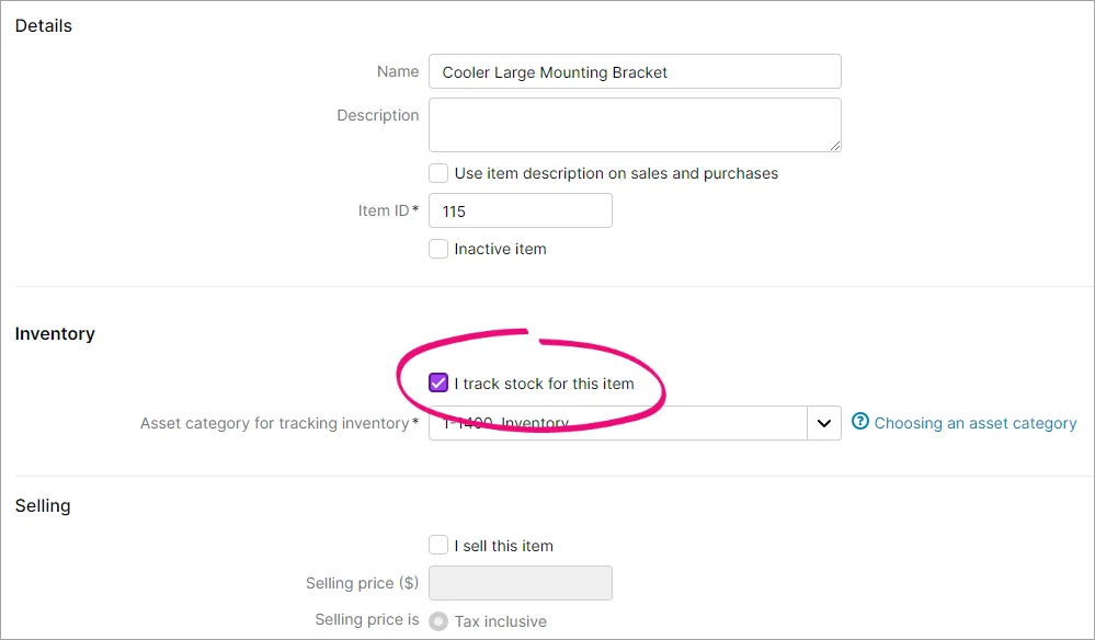 Myob Inventory About Premium Inventory