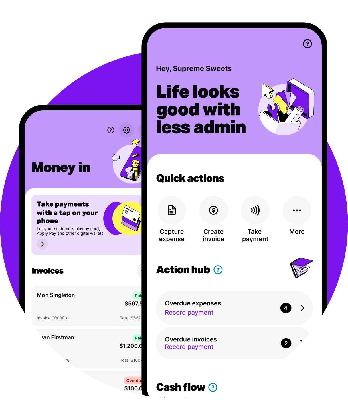 Image of MYOB by Solo app