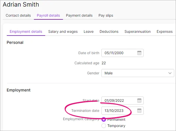 Processing A Final Pay processing-a-final-pay