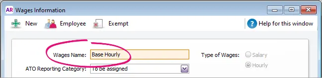 Base Hourly wage category