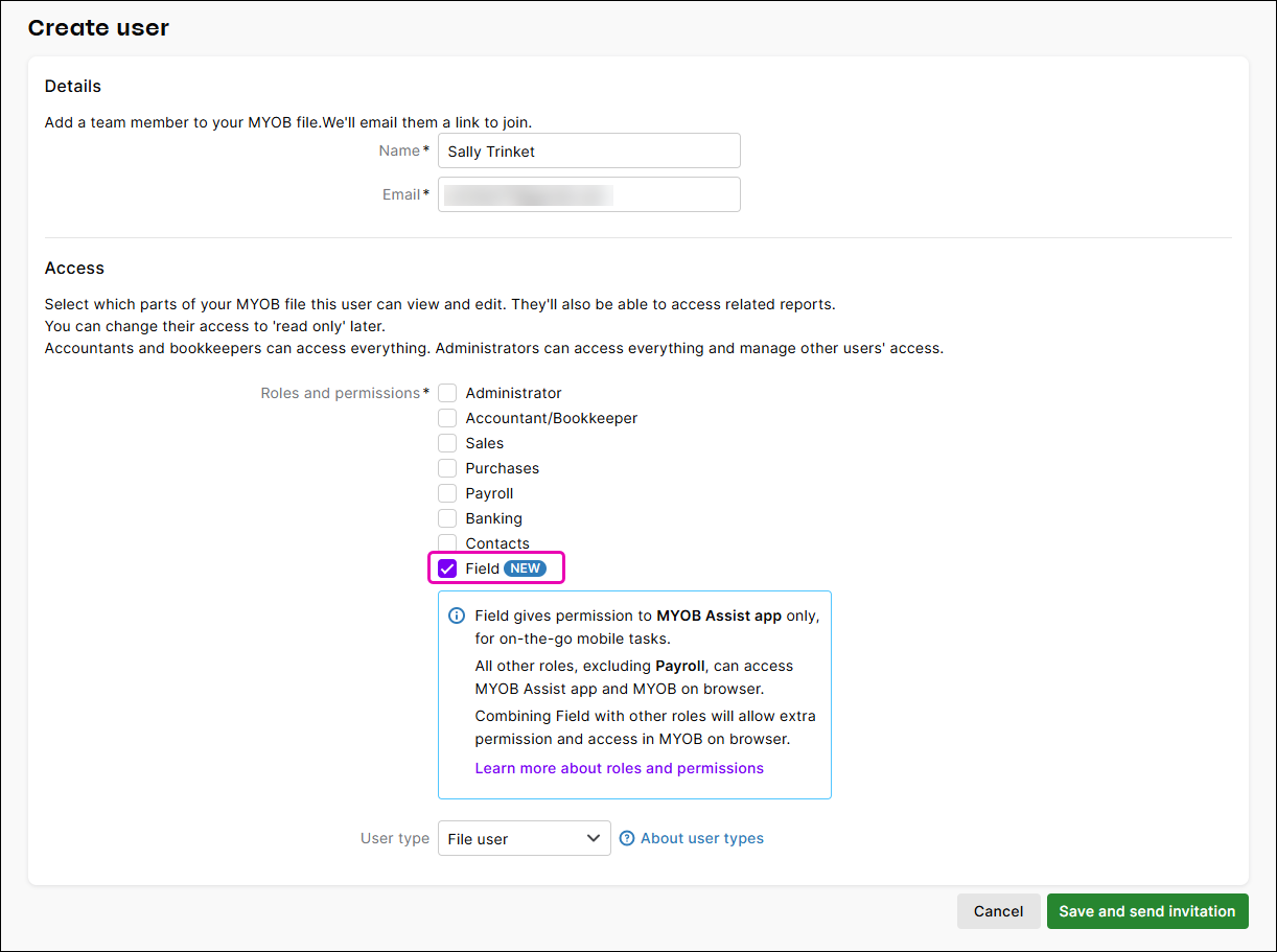 Work on the go with MYOB Assist