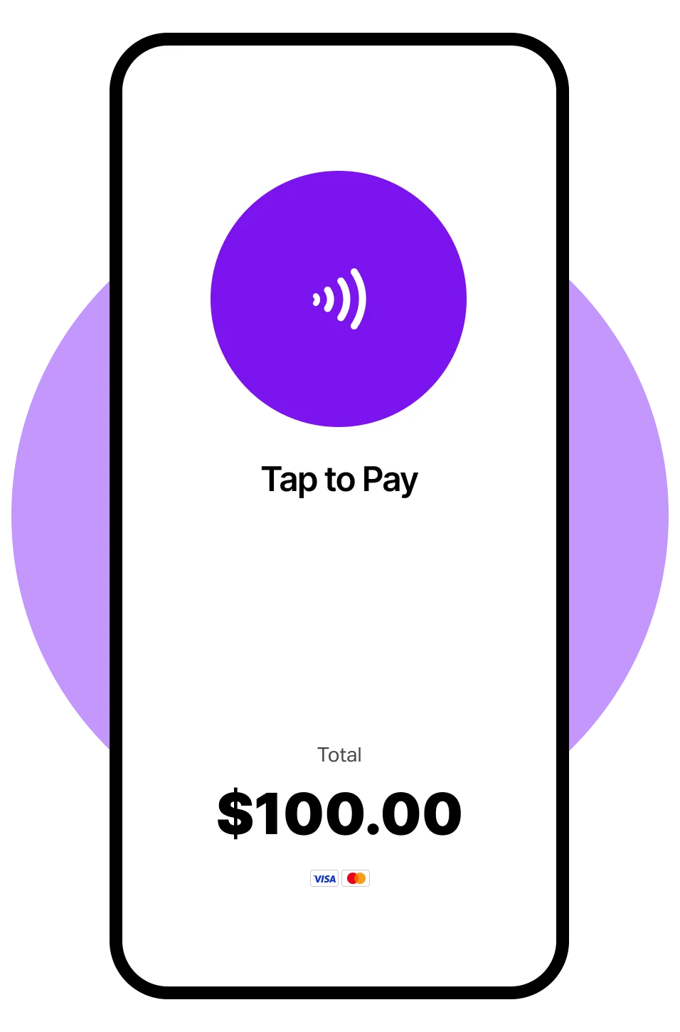 Solo mobile app screen of Tap to Pay