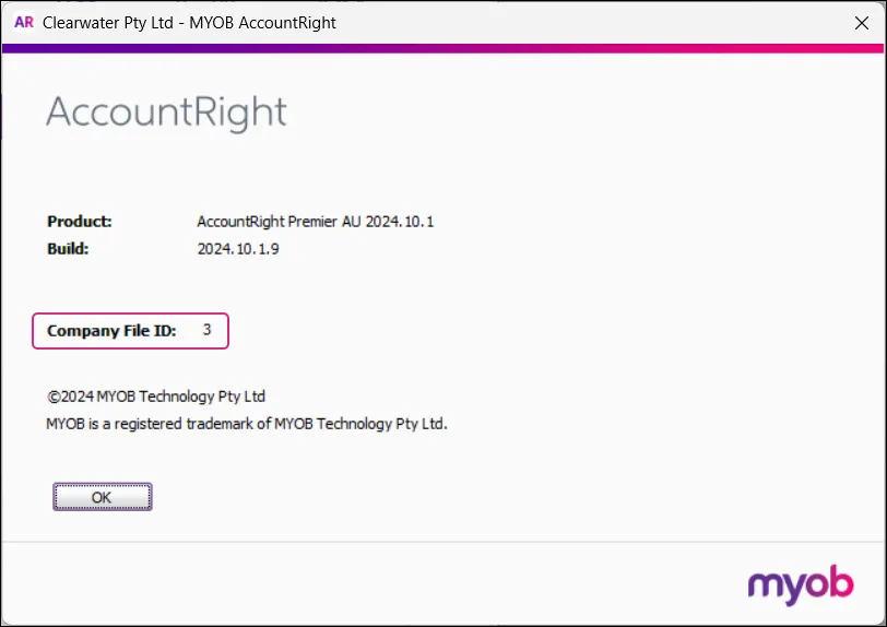Company File ID