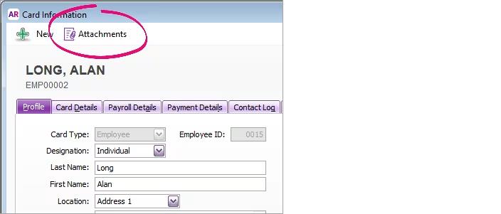Storing employee documents in MYOB