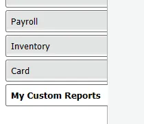 My Custom Reports tab