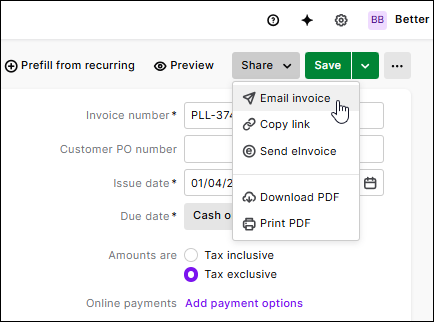 Send Smart Invoice Reminders