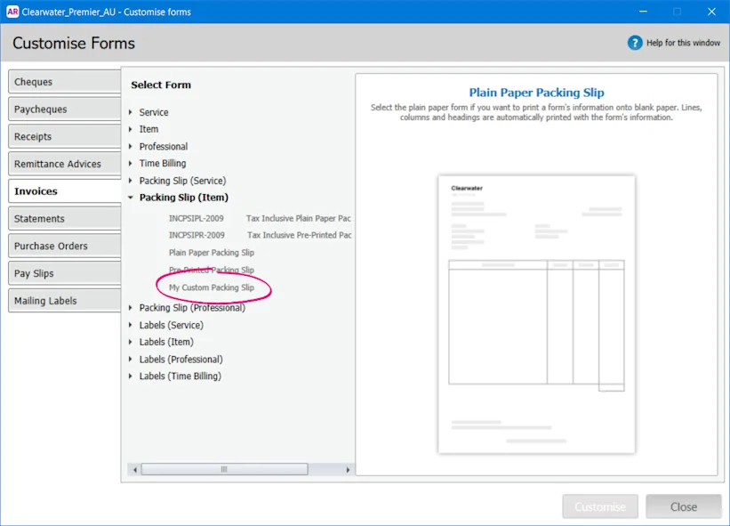 Pack Copy Document Example Packing slips and delivery dockets