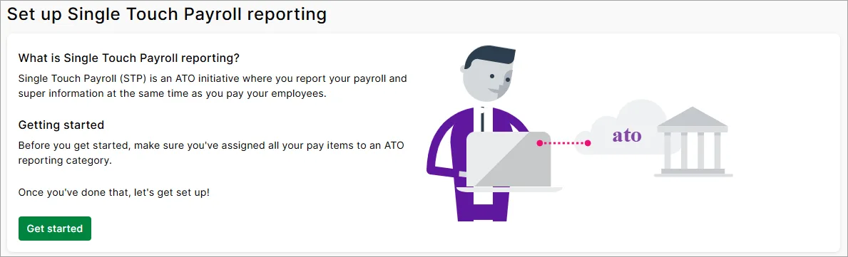 Example prompt to set up STP