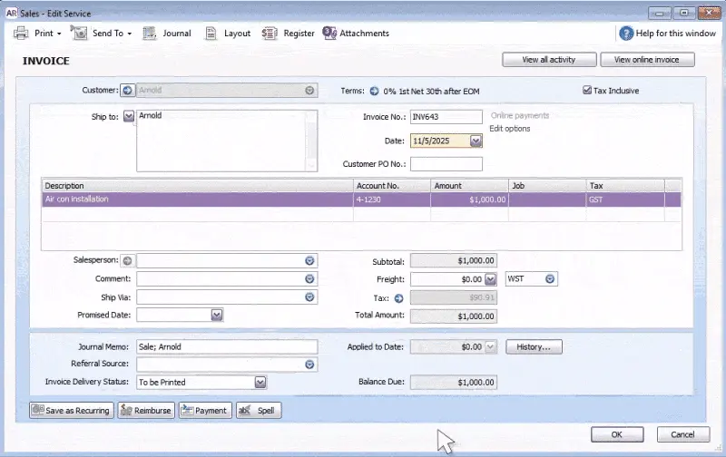 See how easy it is to email attachments with your invoices