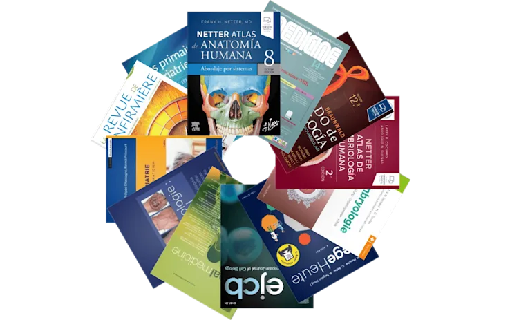 Health science book covers 