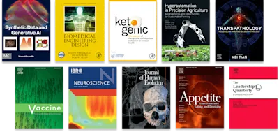 Selection of book and Journals covers