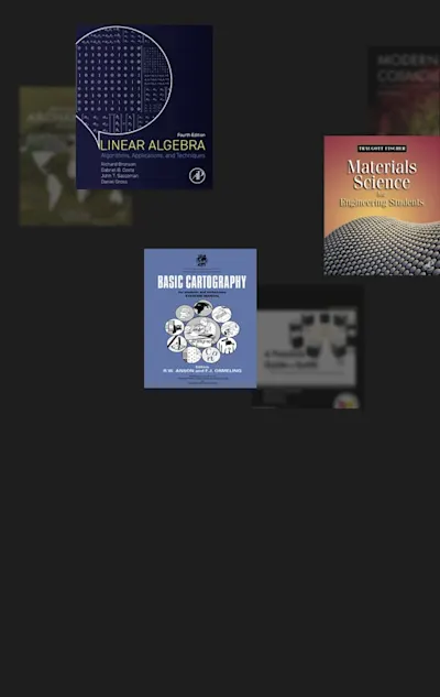 Portadas de libros académicos en ciencia y tecnología