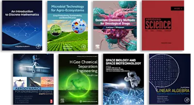 Elsevier academics book covers